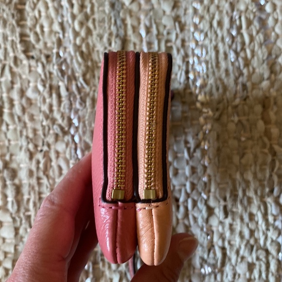 Coach Double pouch wallet colorblock - Picture 4 of 7